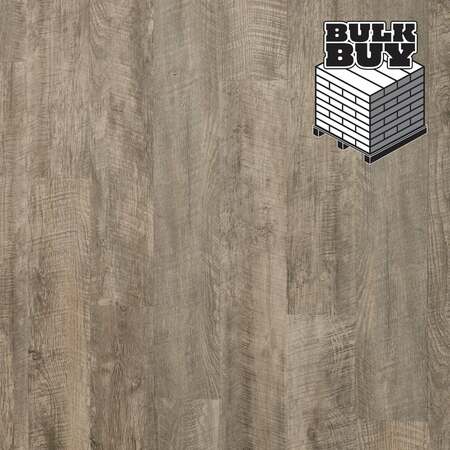 MOHAWK Basics Pallet Vinyl Plank Flooring in Anchor Gray 2mm, 8in x 48in 2719.8-sqft/pallet VFP05-260